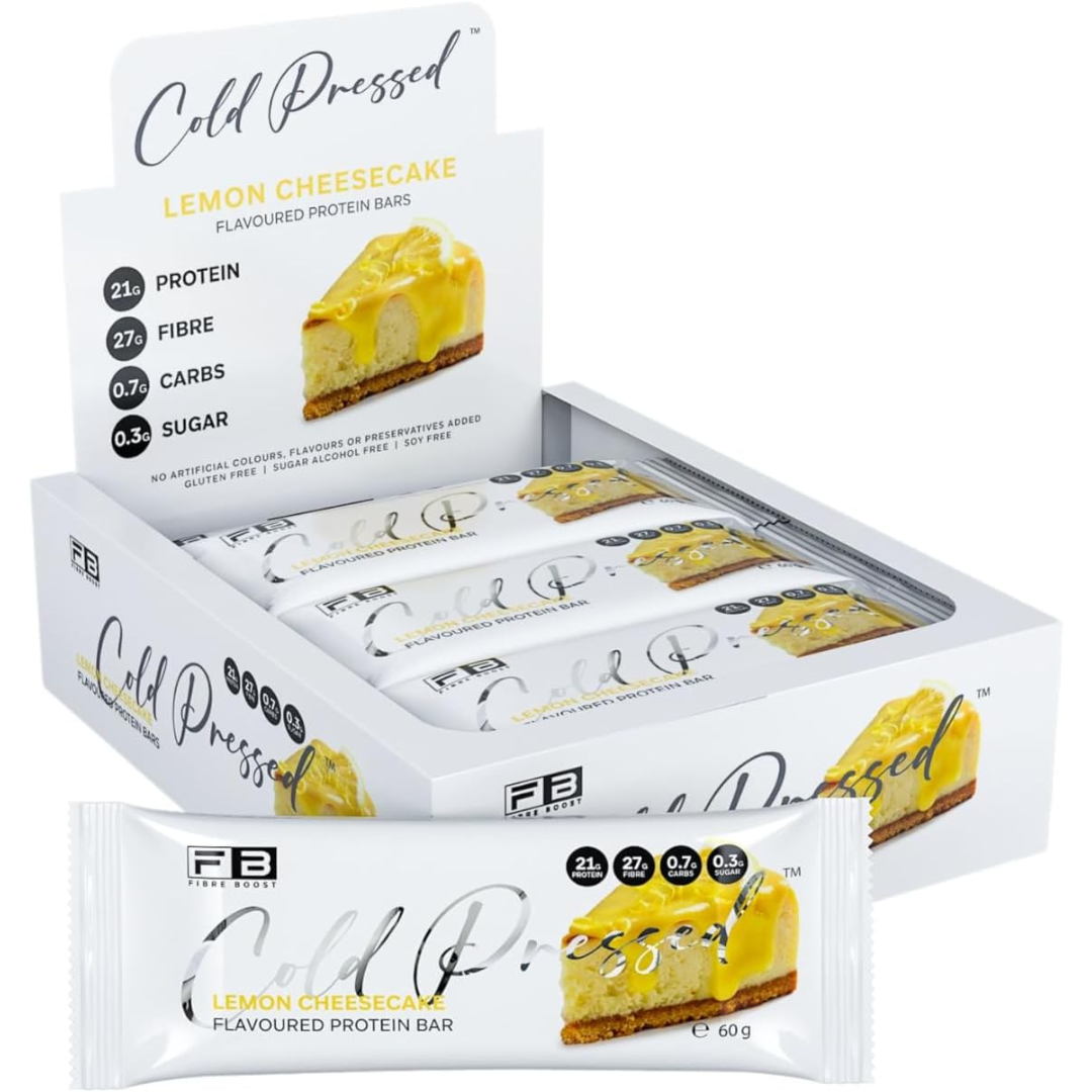 Fibre Boost Protein Bar - Lemon Cheesecake (12 x 60g)