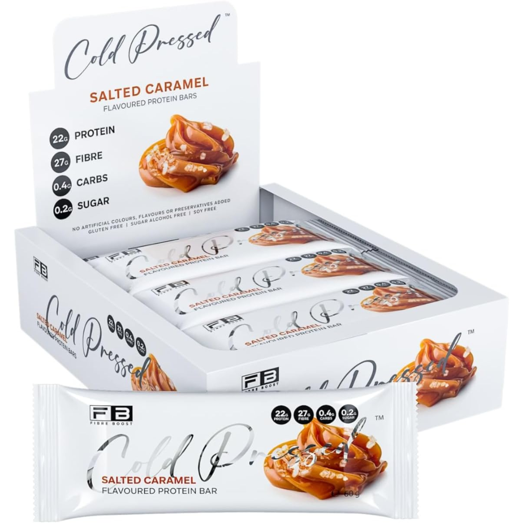 Fibre Boost Protein Bar - Salted Caramel (12 x 60g)