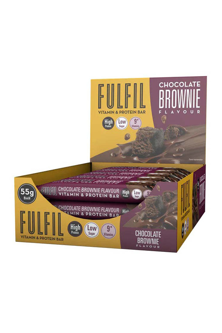 Fulfil Vitamin & Protein Bar Chocolate Brownie (15 x 55g)