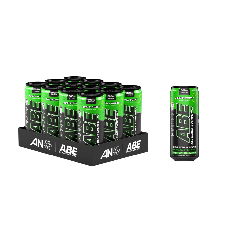 ABE Energy Pre-Workout Apple Burst (12 cans x 330ml)