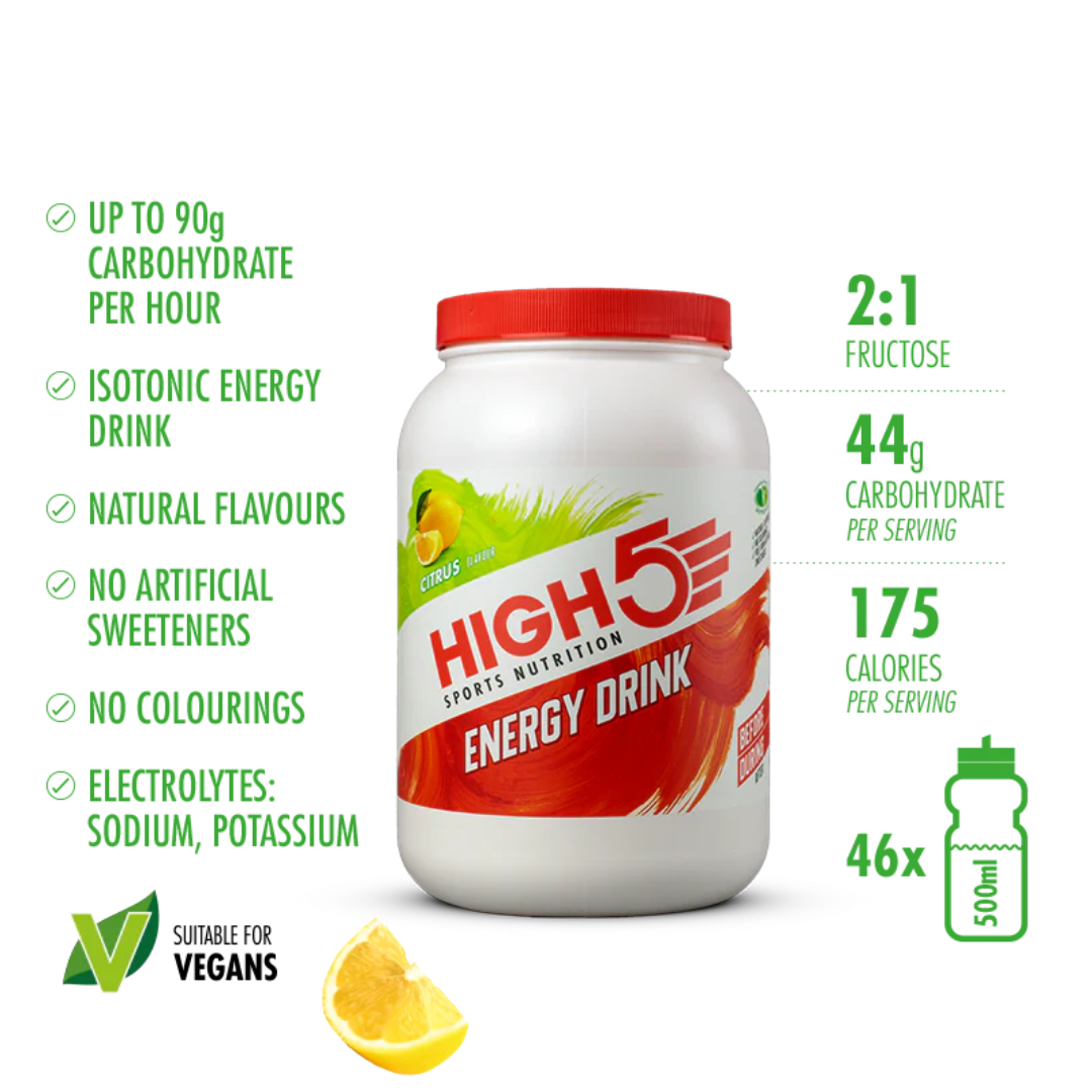 HIGH5 Energy Drink Powder Citrus 2.2kg