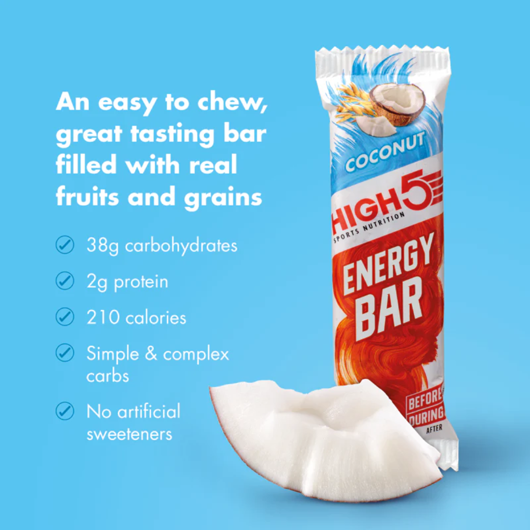 HIGH5 Energy Bar Coconut 12X55gr