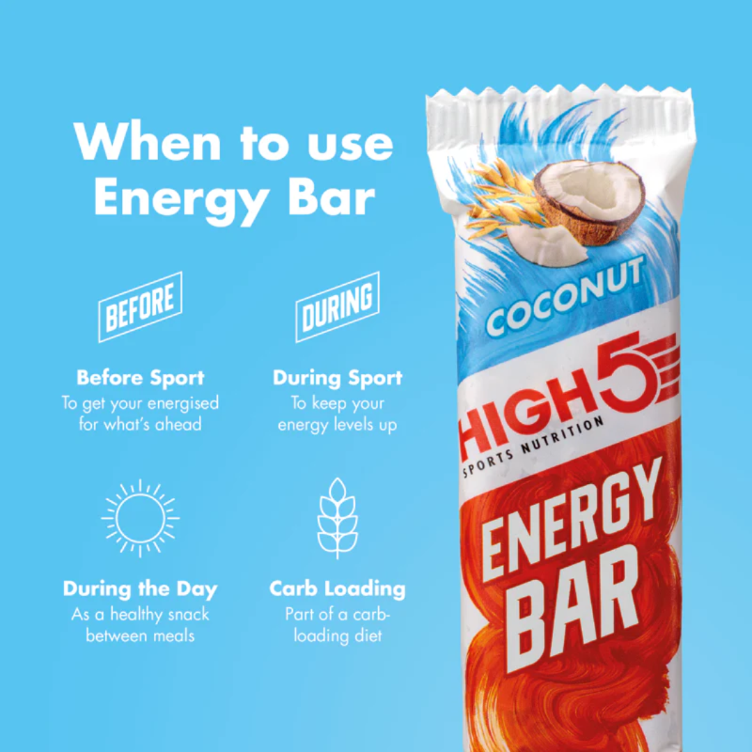 HIGH5 Energy Bar Coconut 12X55gr