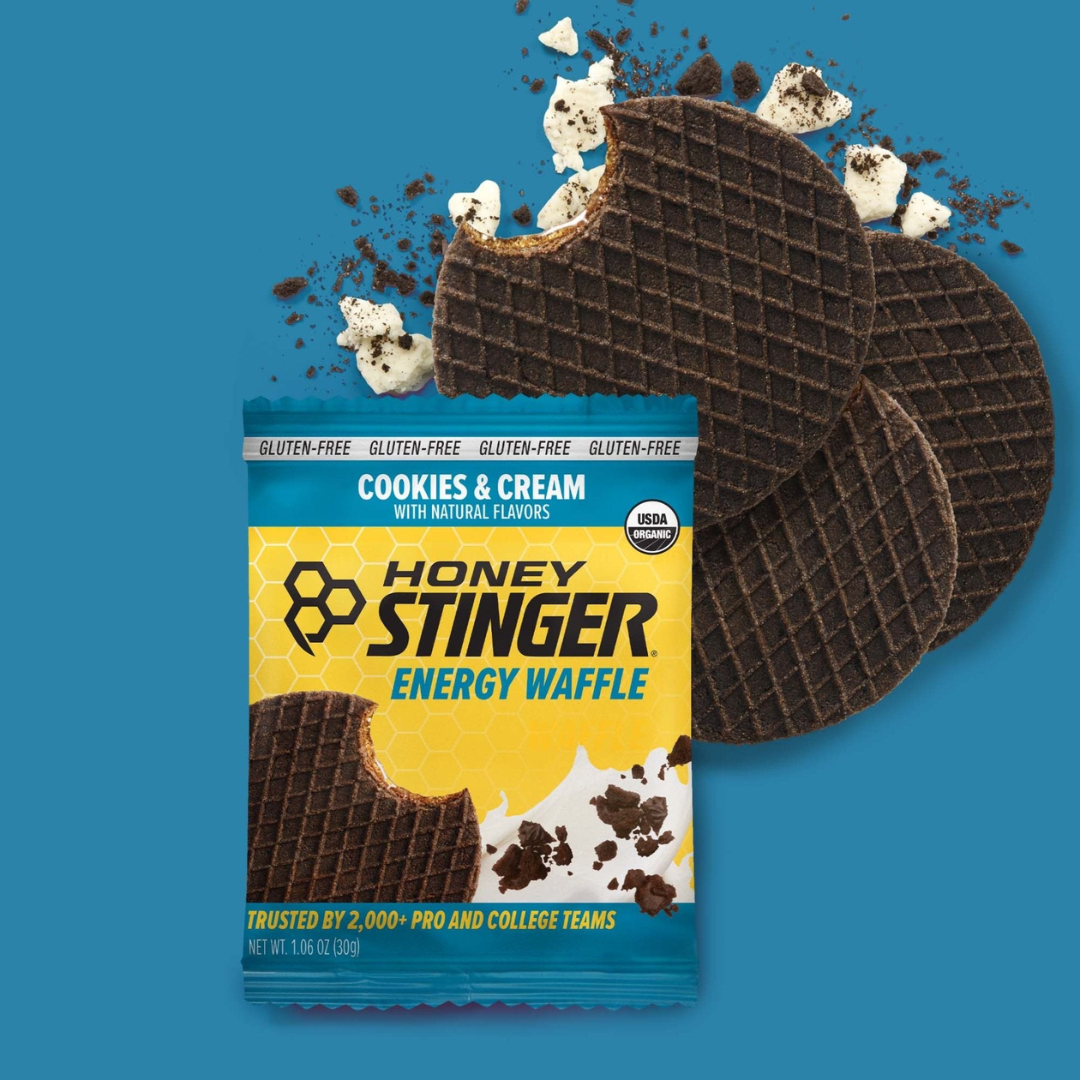 Honey Stinger Gluten Free Waffle - Cookies & Cream 1.06oz 12 pack