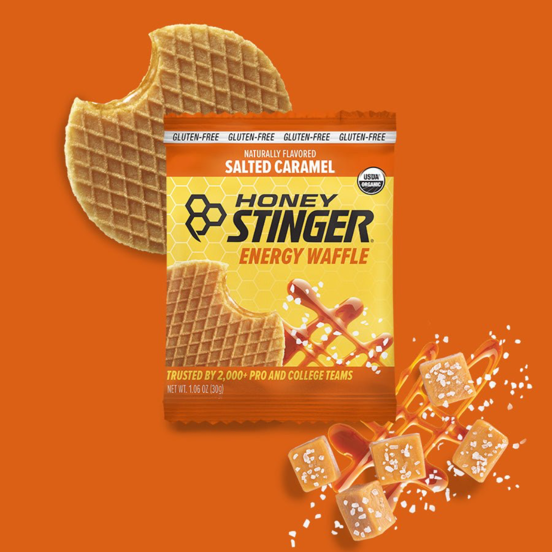 Honey Stinger Gluten Free Waffle - Salted Caramel 1.06oz 12 pack
