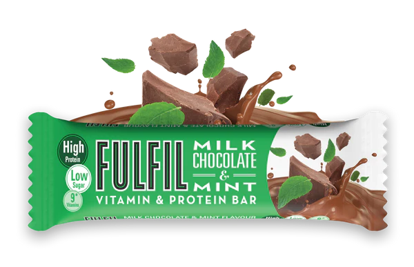 Fulfil Vitamin & Protein Bar Milk Chocolate & Mint (15 x 55g)