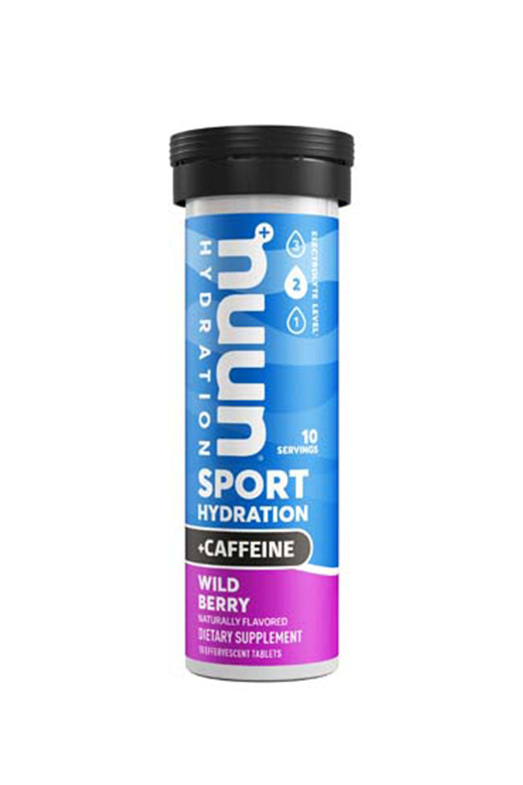 Nuun Sport Hydration + Caffeine Wild Berry (8 x 53g)