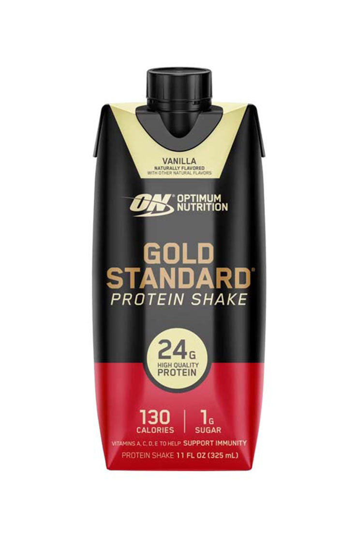 Optimum Nutrition Gold Standard Protein Shake Vanilla (12 x 325ml)