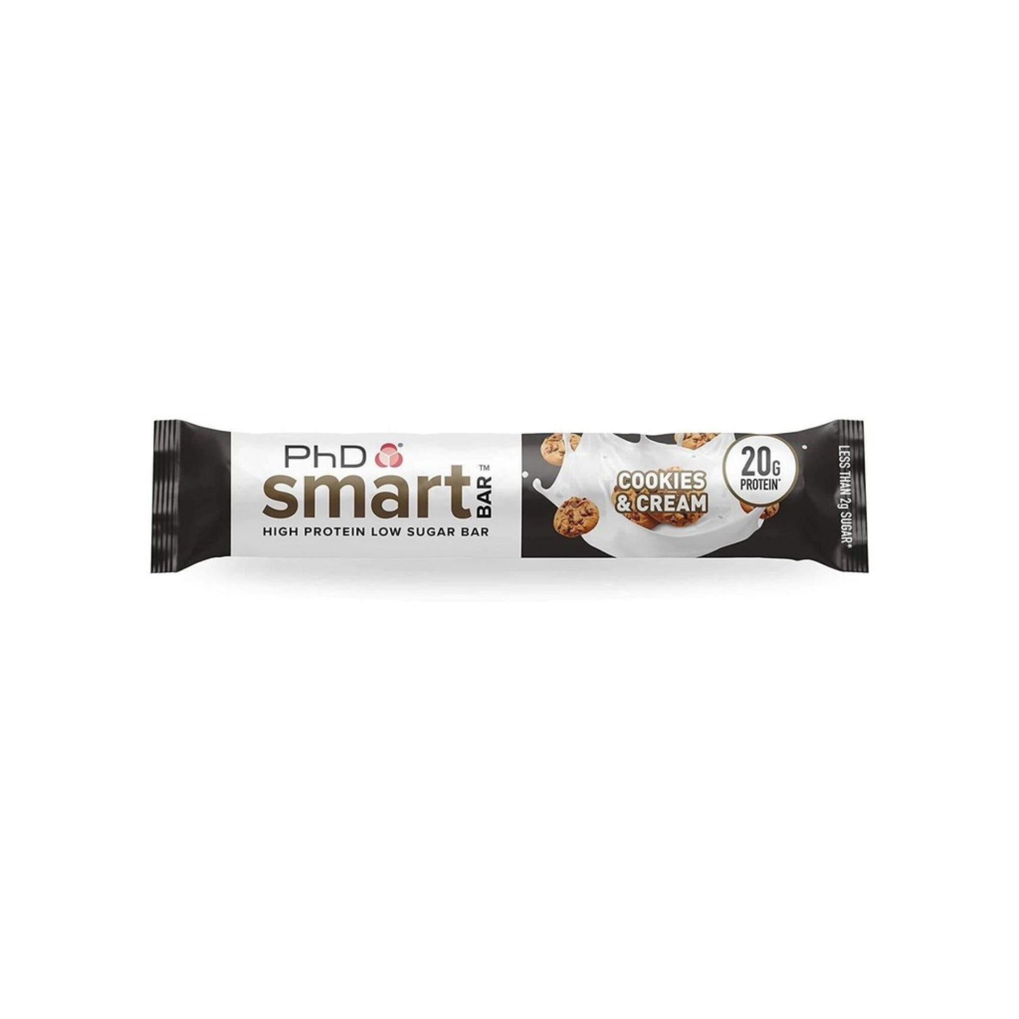 PhD Smart Bar Cookies & Cream (12 x 64g)