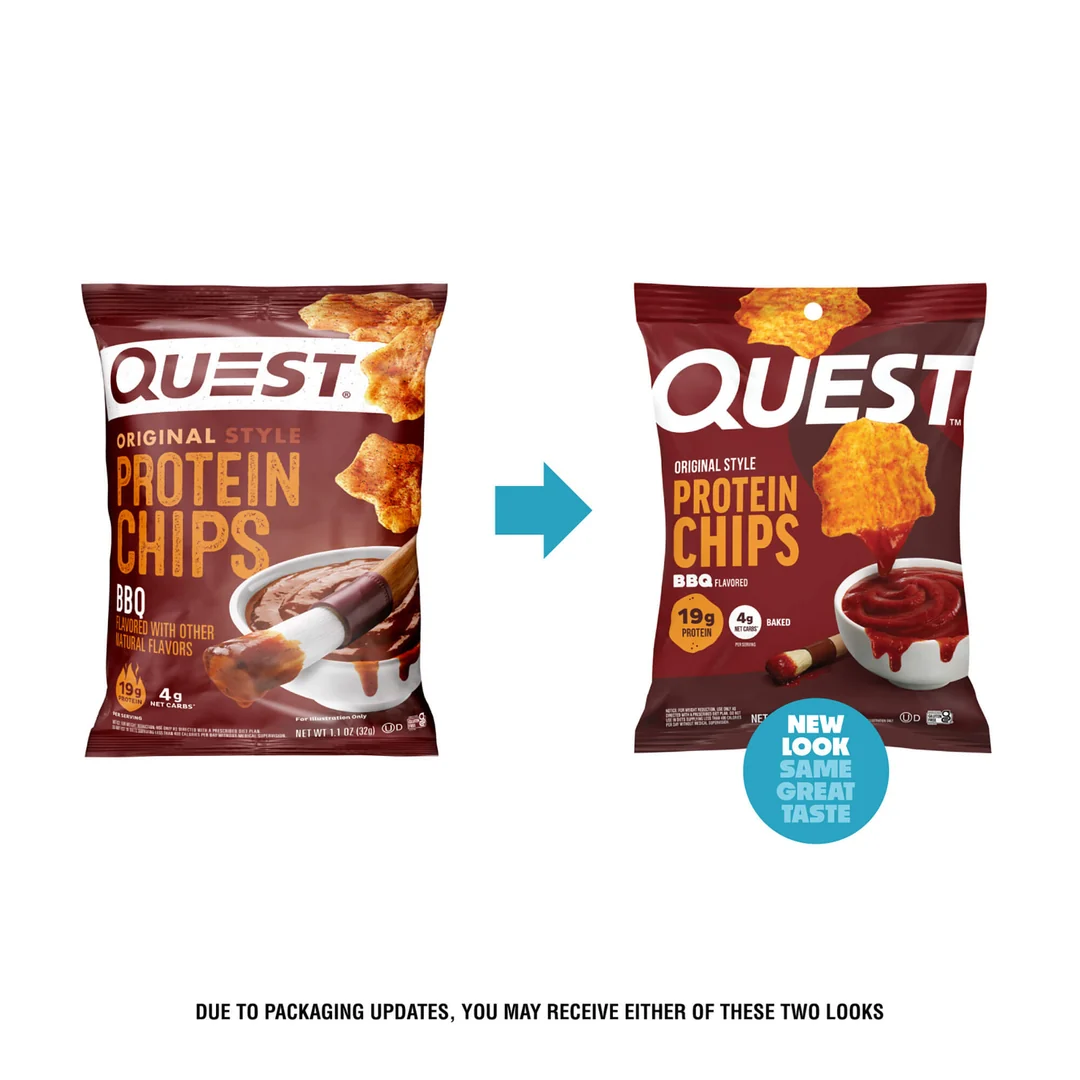 Quest Protein Chips BBQ (8 x 32g)