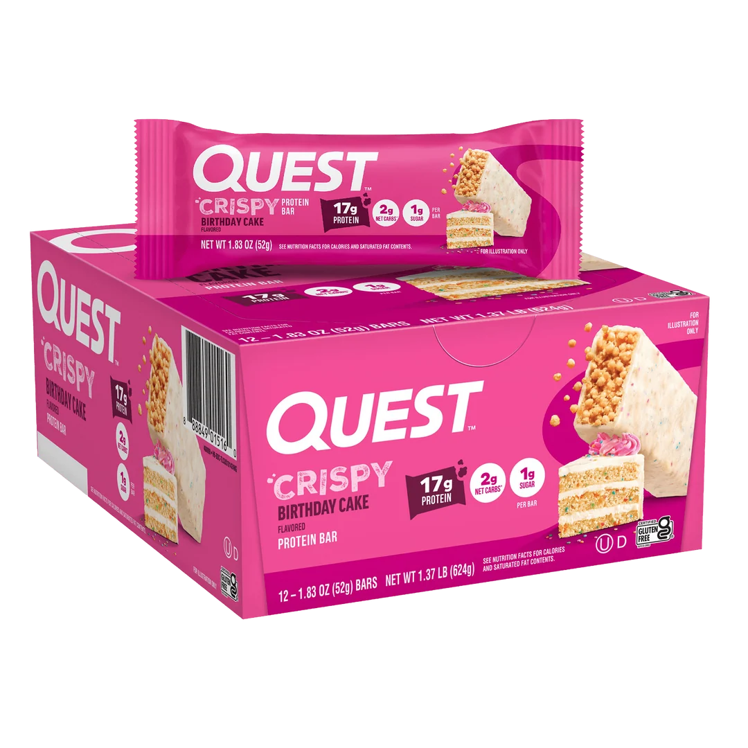 Quest Hero Bar Birthday Cake (12 x 52g)