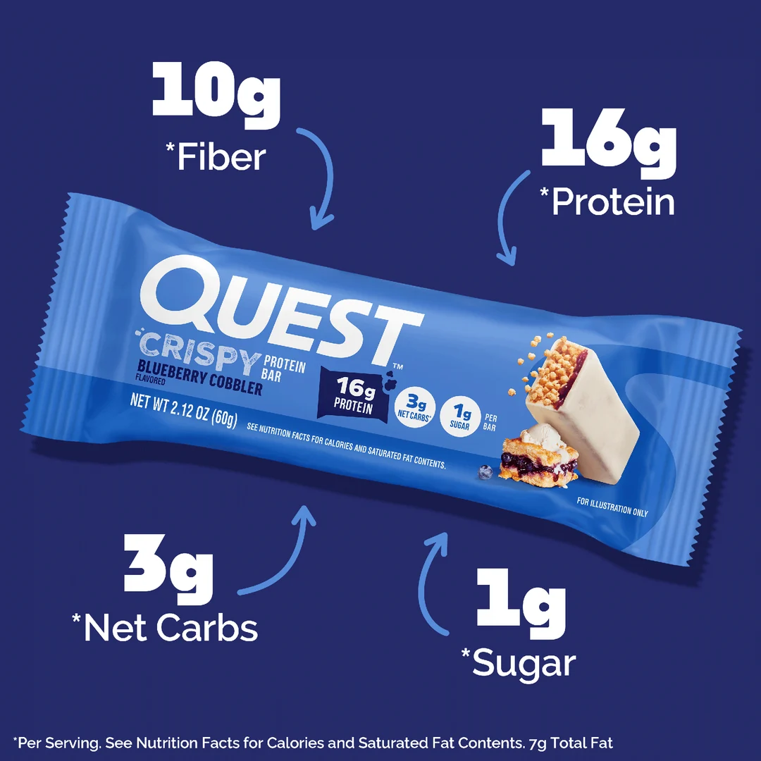 Quest Hero Blueberry Cobbler (12 x 60g)
