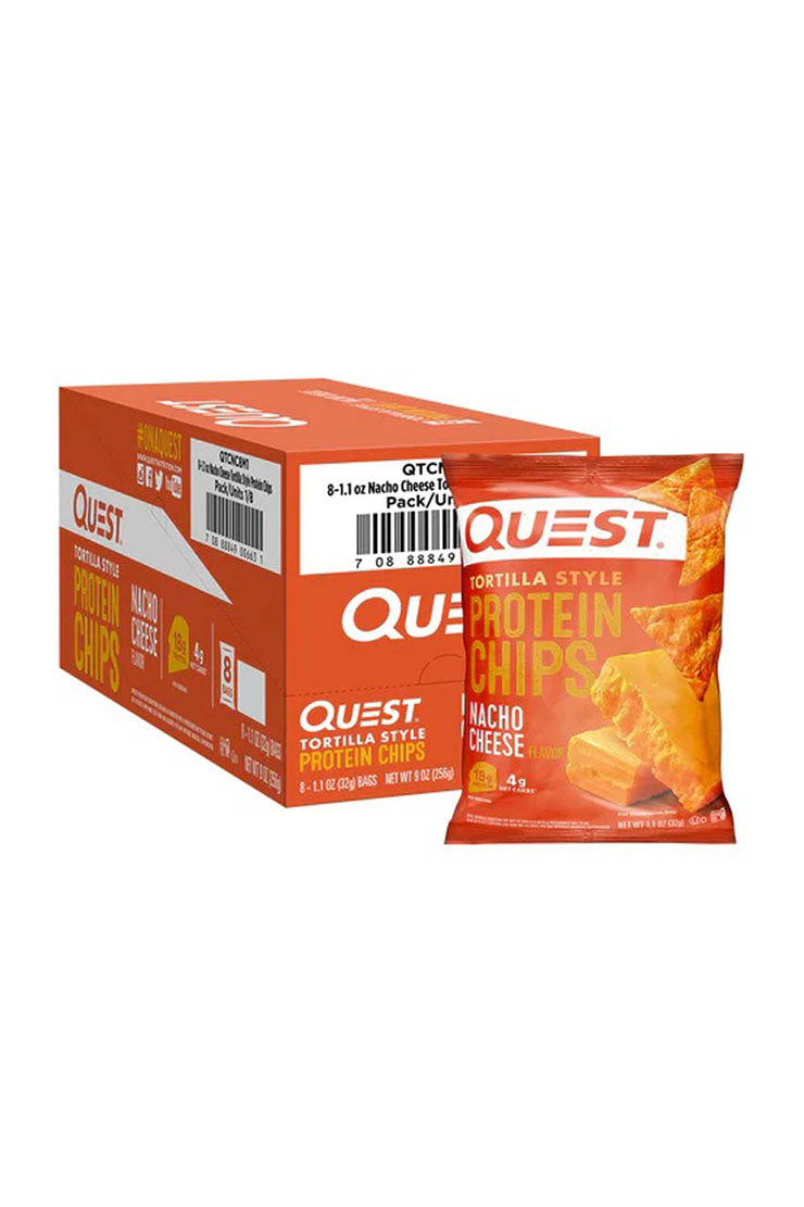 Quest Protein Chips Tortilla Style Nacho (8 x 32g)