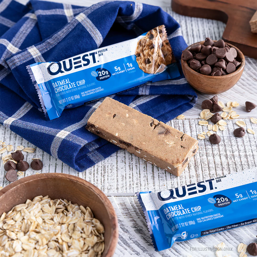 Quest Protein Bar - Oatmeal Chocolate Chip