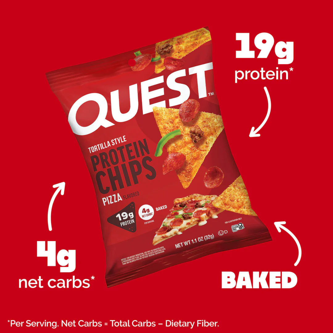 Quest Protein Chip - Pizza Tortilla Style Flavor
