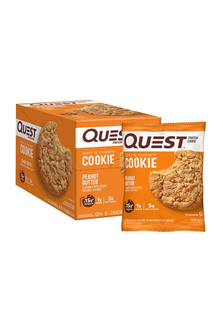 Quest Protein Cookies Peanut Butter (12 x 58g)