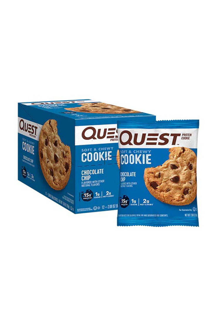 Quest Protein Cookies Chocolate Chip (12 x 59g)