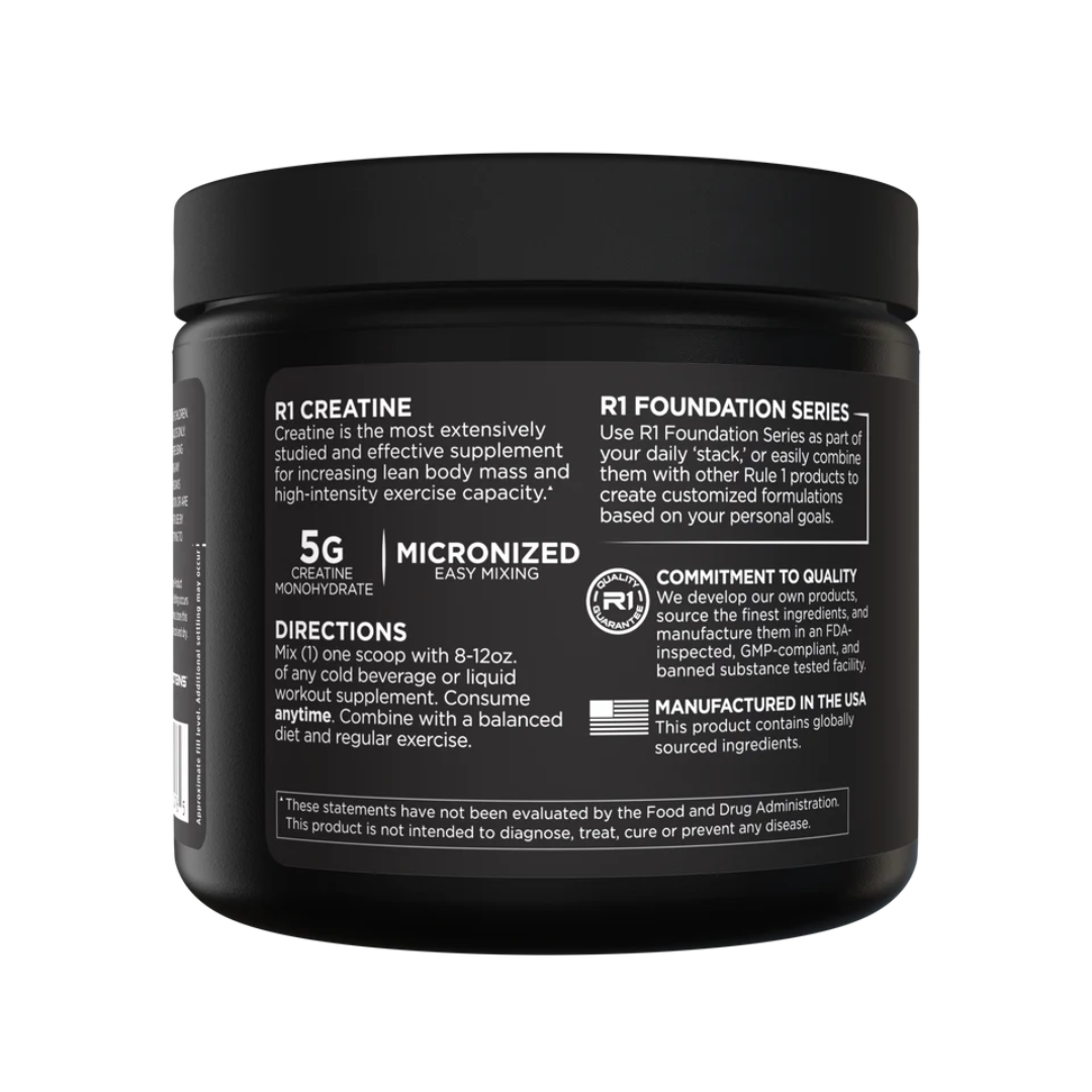 Rule1 Creatine 30 Serv Unflavored 156g