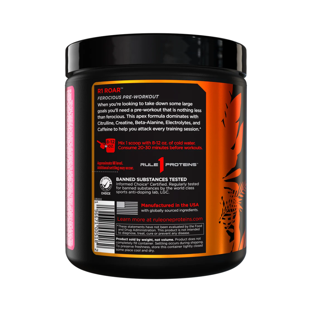 Rule1 ROAR Fruit Punch 315g