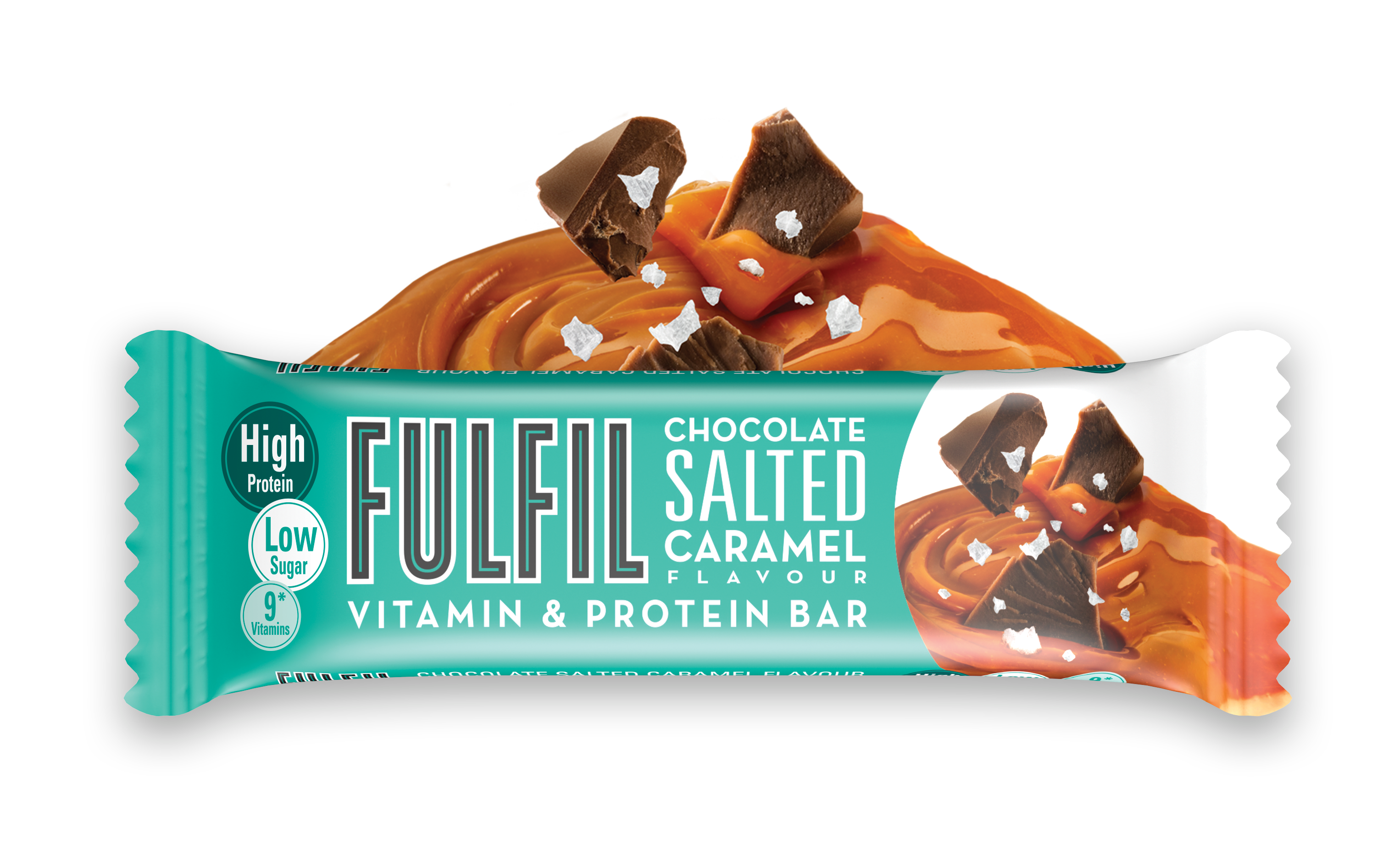 Fulfil Vitamin & Protein Bar Chocolate Salted Caramel (15 x 55g)