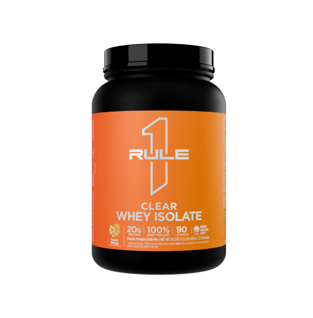 Rule One Protein Clear Isolate Peach Mango 1.52lb