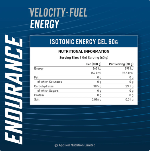 Applied Nutrition Energy Lemon Lime (20x60ml)