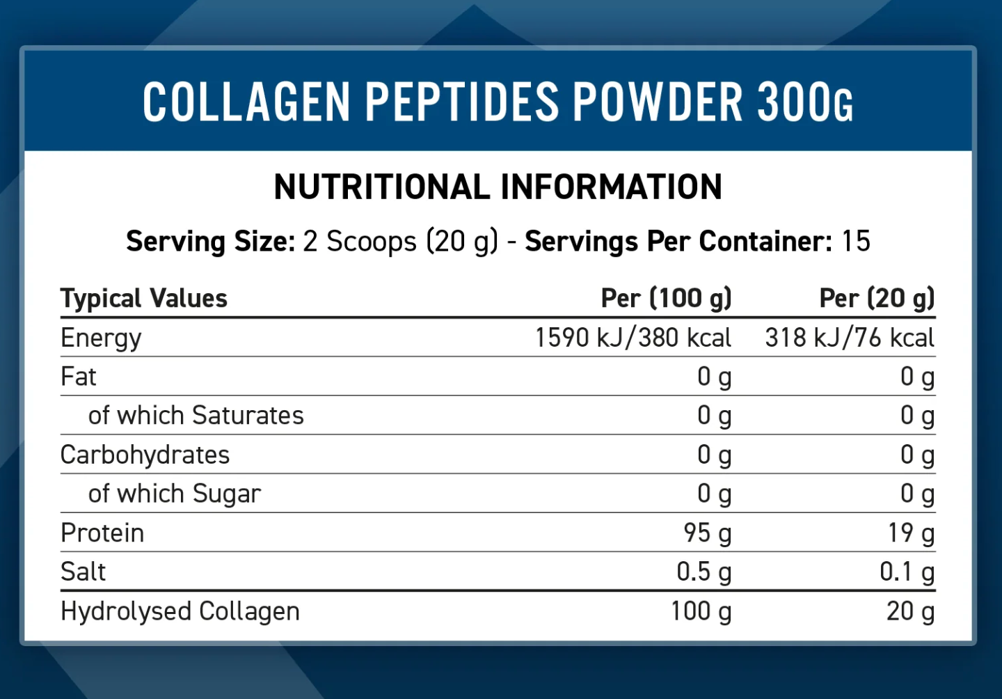 Applied Nutrition Collagen Peptides 300g
