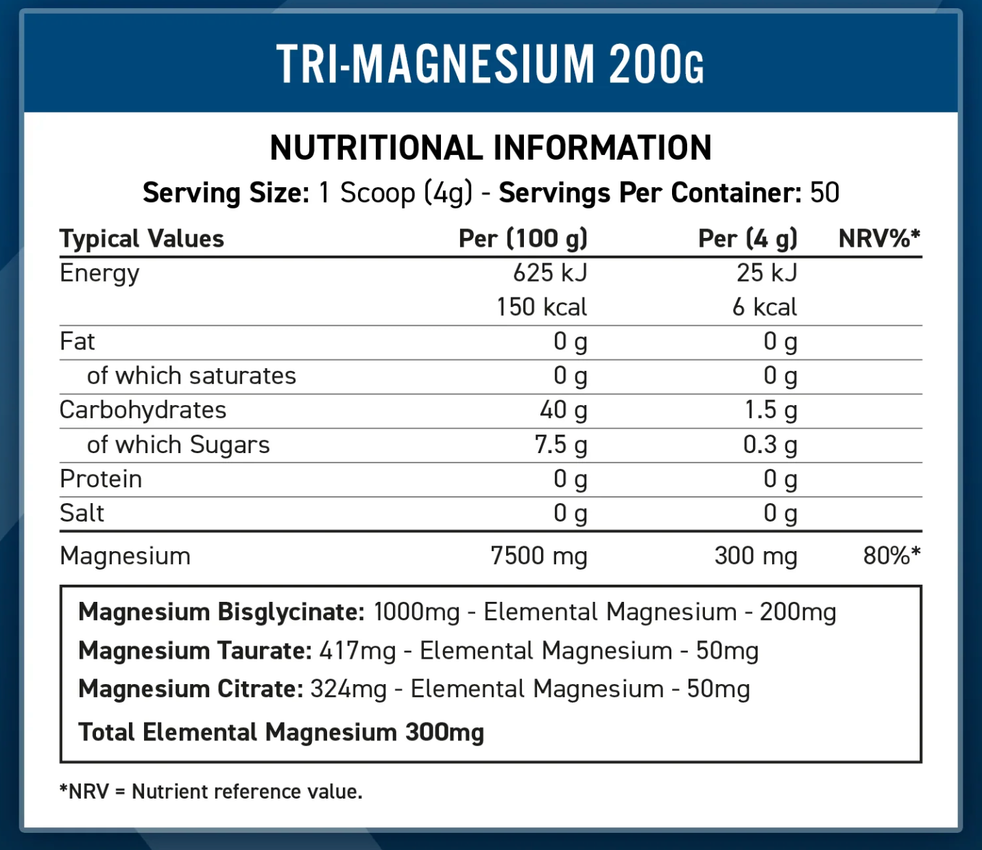Applied Nutrition Tri-Magnesium Lemon & Lime 200g