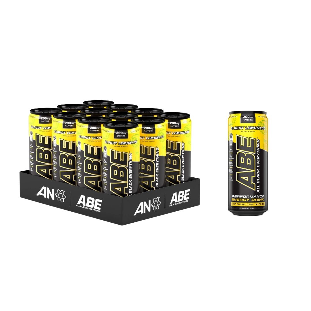 ABE Energy Pre-Workout Cloudy Lemonade (12 cans x 330ml)