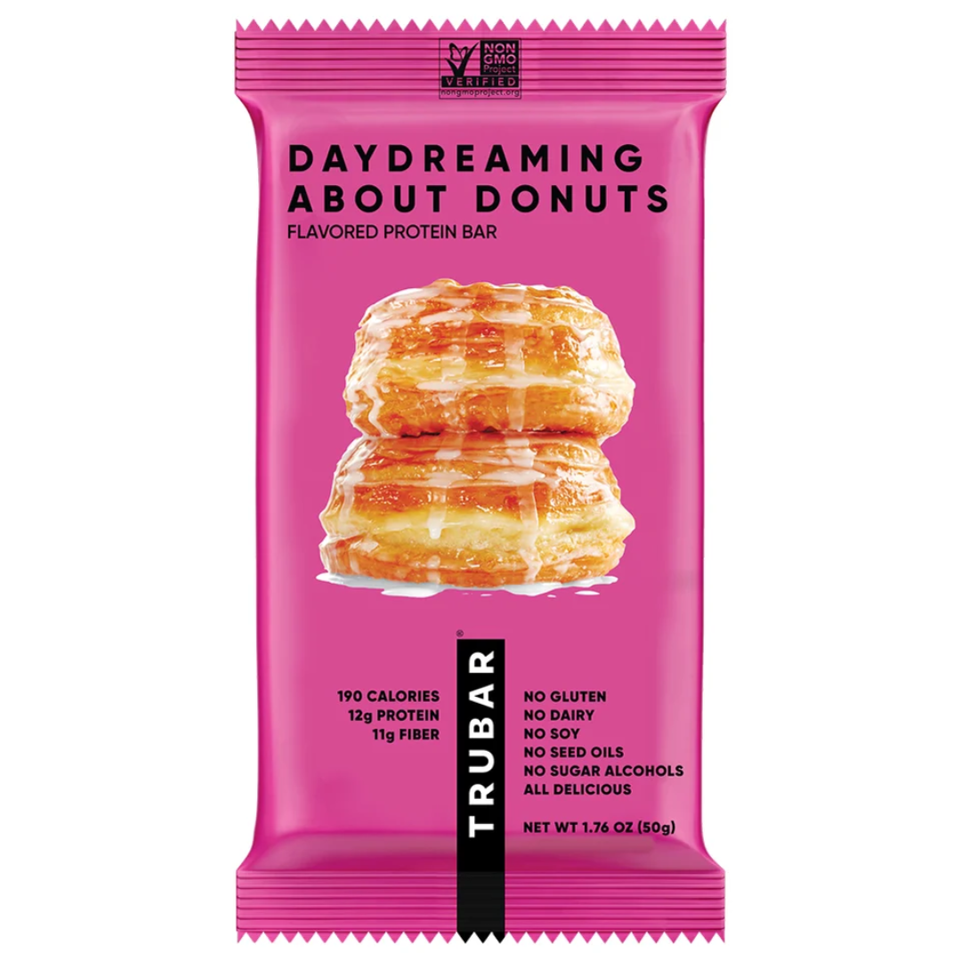 Trubar Plant Protein Bar - Daydreaming About Donuts (12 x 50g)
