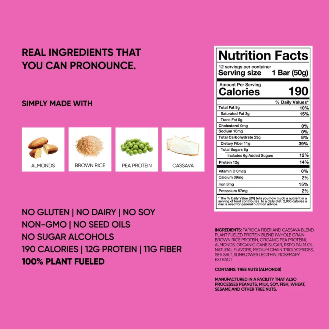Trubar Plant Protein Bar - Daydreaming About Donuts (12 x 50g)