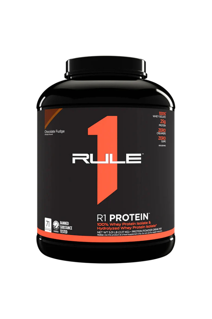 Rule One Whey Isolate 5lb - Chocolate Fudge