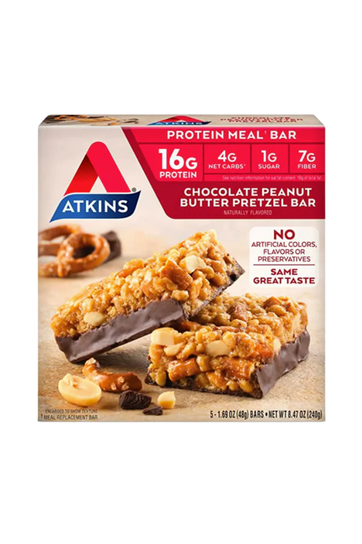 Atkins Meal Bar Chocolate Peanut Butter Pretzel (5 x 48g)