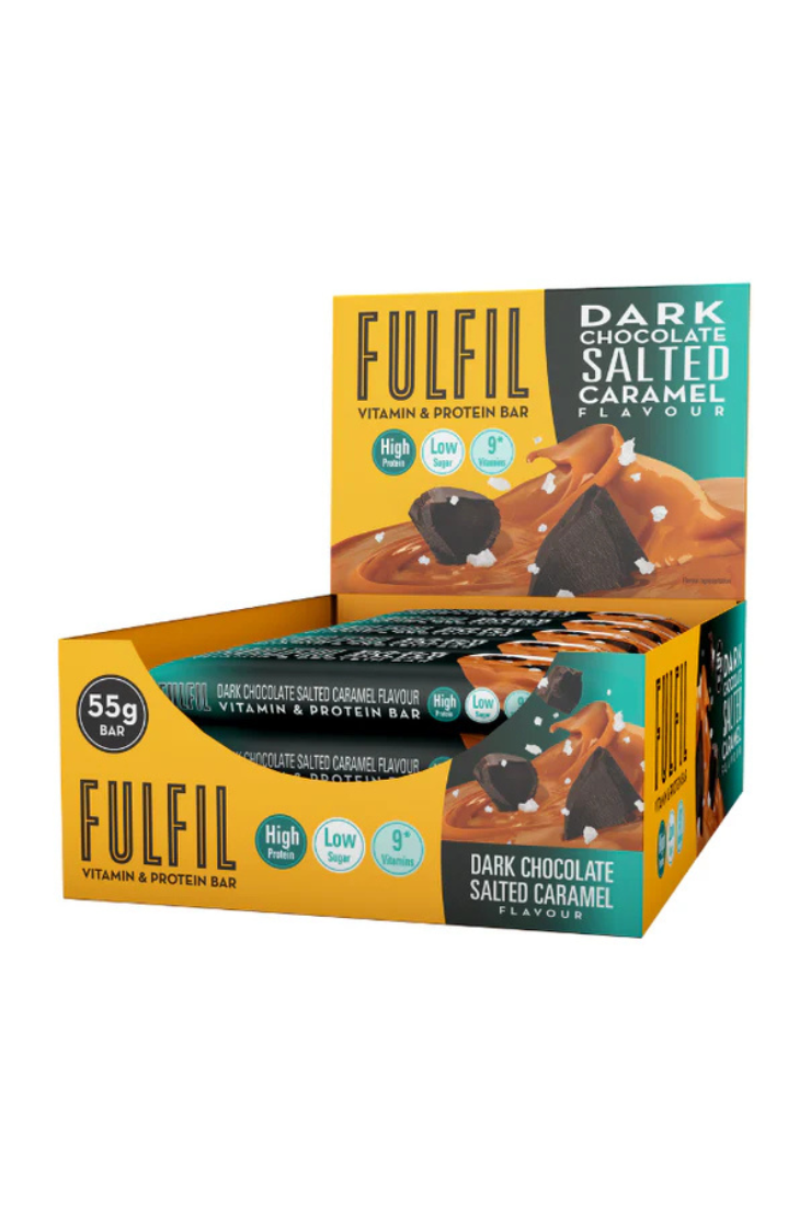 Fulfil Vitamin & Protein Bar Dark Chocolate Salted Caramel (15 x 55g)