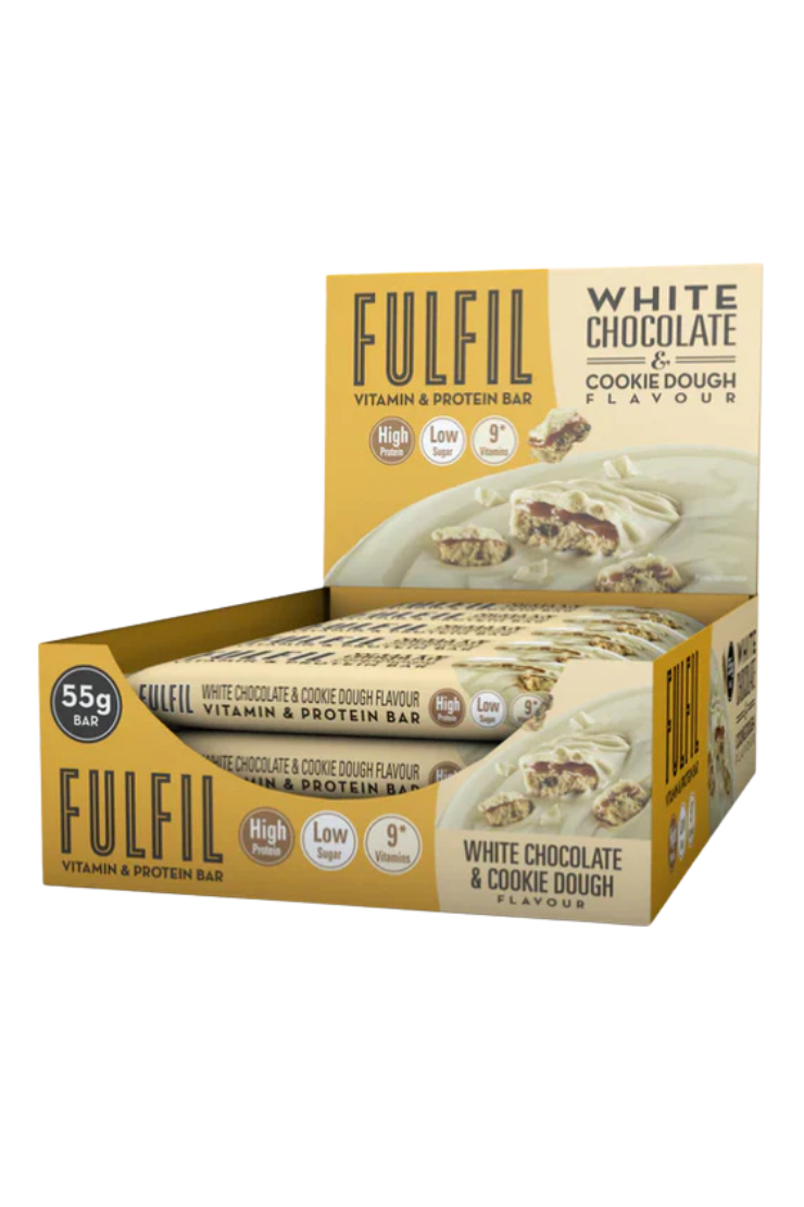 Fulfil Vitamin & Protein Bar White Chocolate Cookie Dough (15 x 55g)