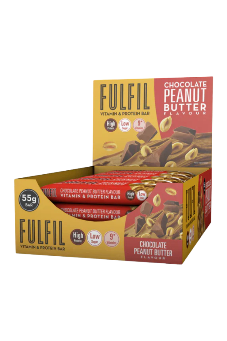 Fulfil Vitamin & Protein Bar Chocolate Peanut Butter (15 x 55g)