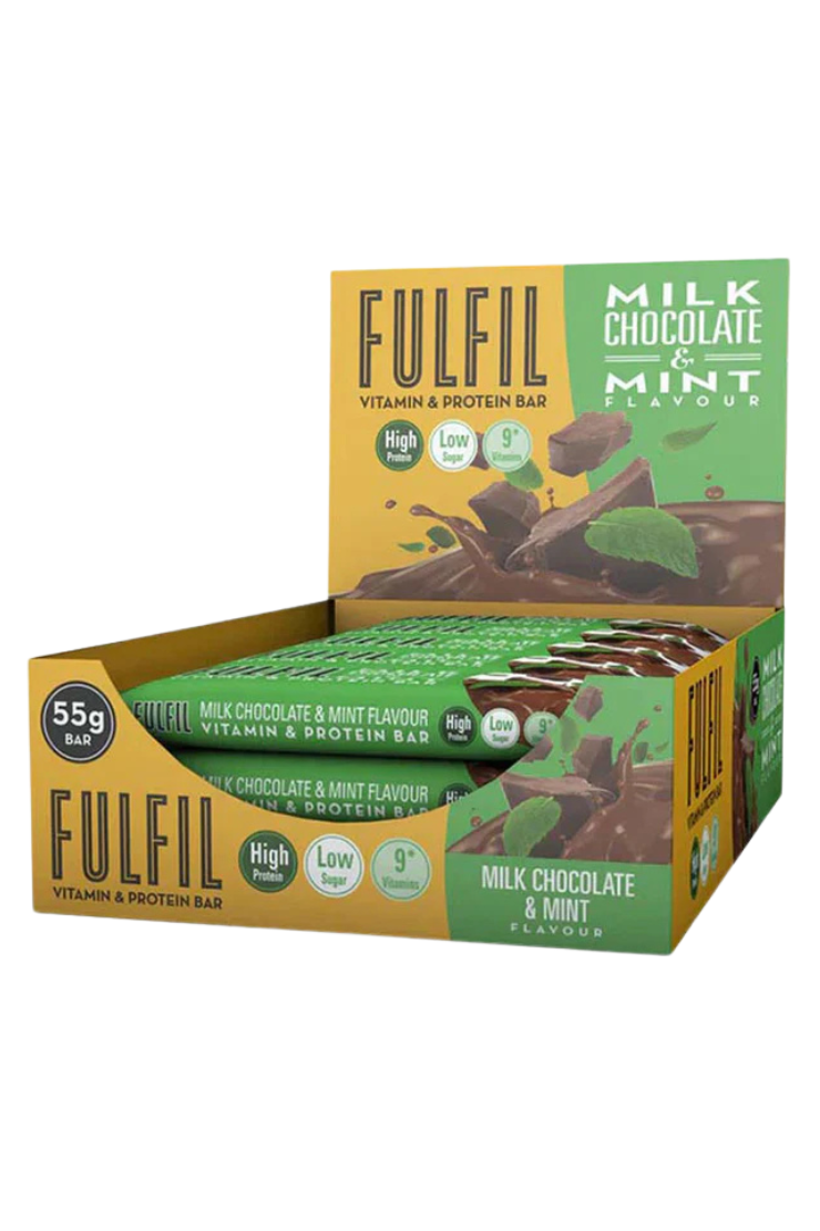 Fulfil Vitamin & Protein Bar Milk Chocolate & Mint (15 x 55g)