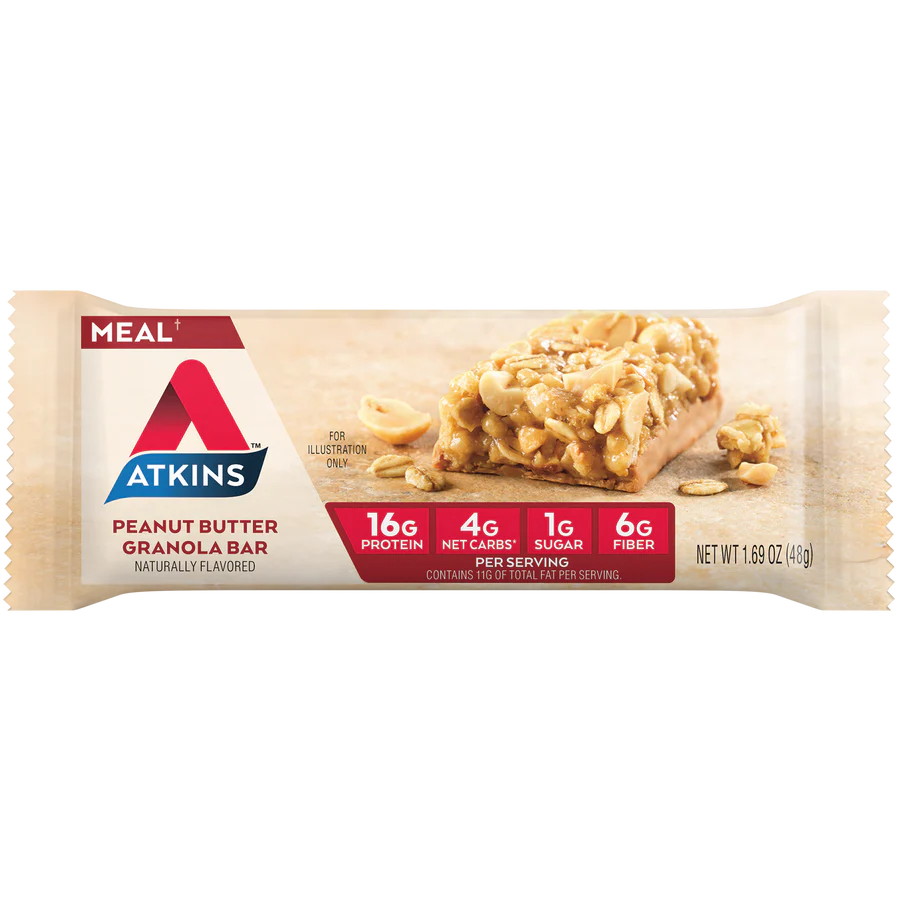 Atkins Meal Bar Peanut Butter Granola (5 x 48g)