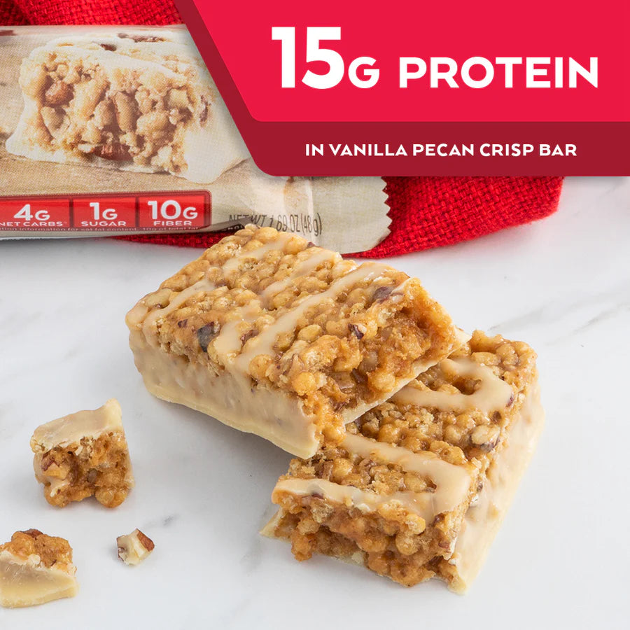 Atkins Meal Bar Vanilla Pecan Crisp (5 x 48g)