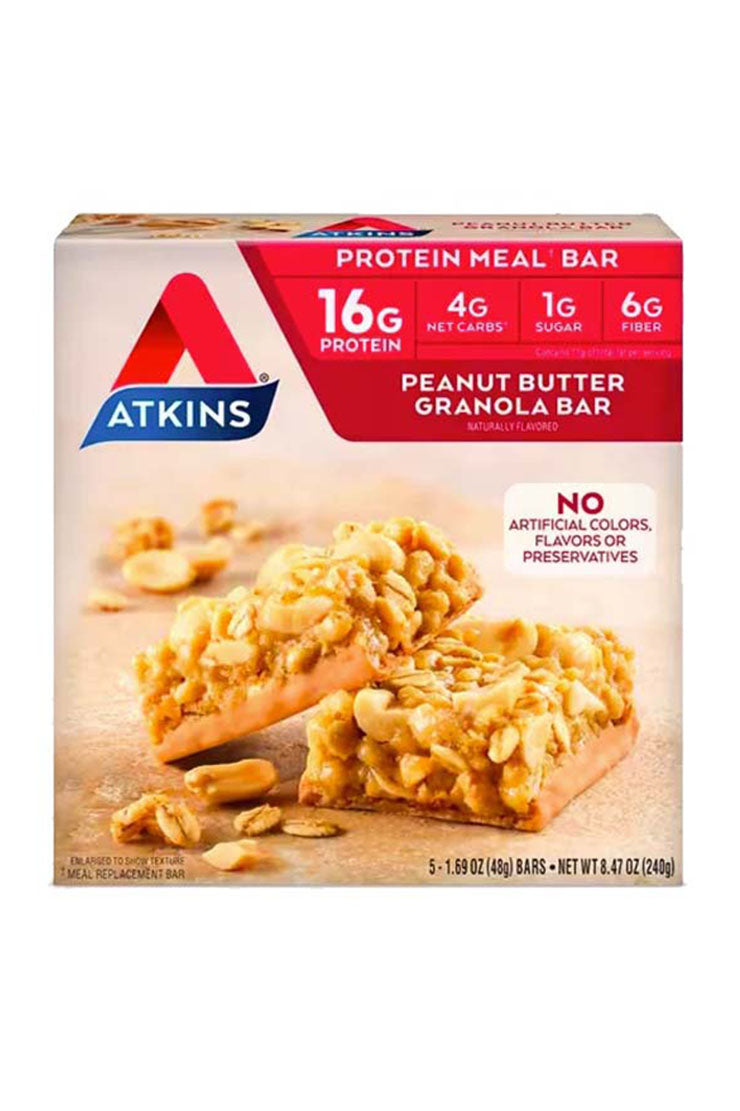 Atkins Meal Bar Peanut Butter Granola (5 x 48g)