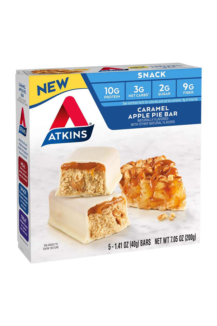 Atkins Snack Bar Caramel Apple Pie (5 x 44g)