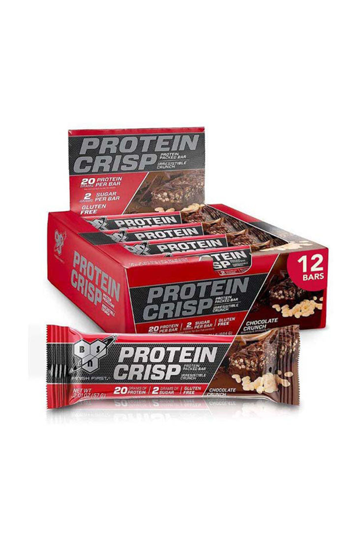 BSN Protein Crisp Protein Bar Chocolate Crunch (12 x 55g)