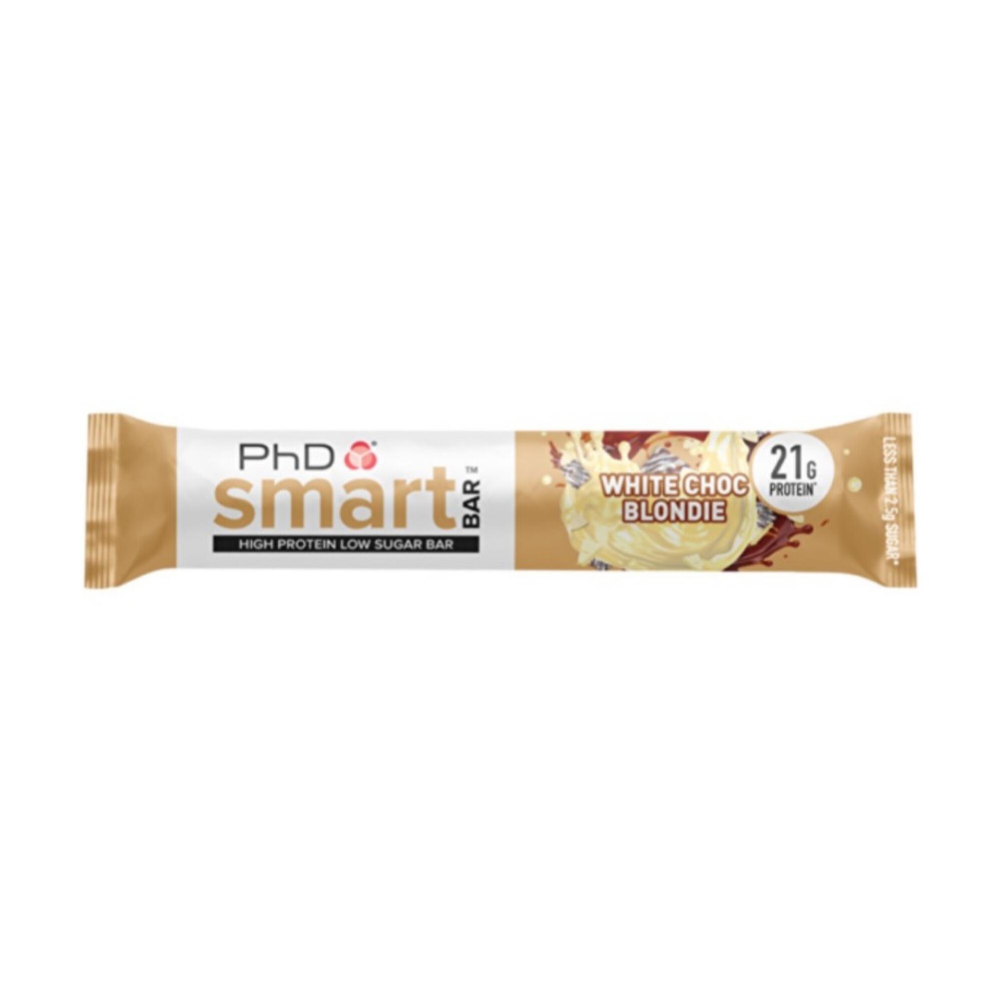 PhD Smart Bar White Chocolate Blondie (12 x 64g)