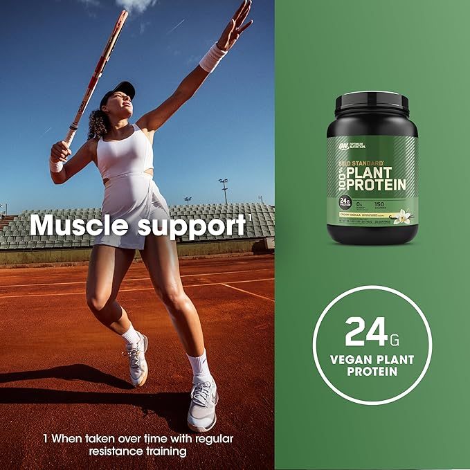Optimum Nutrition Gold Standard Plant Protein Vanilla 1.63LB