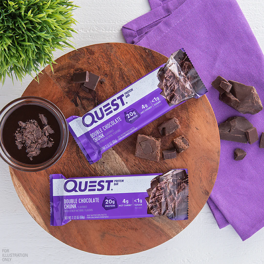 Quest Protein Bar Double Choc Chunk (12 x 60g)