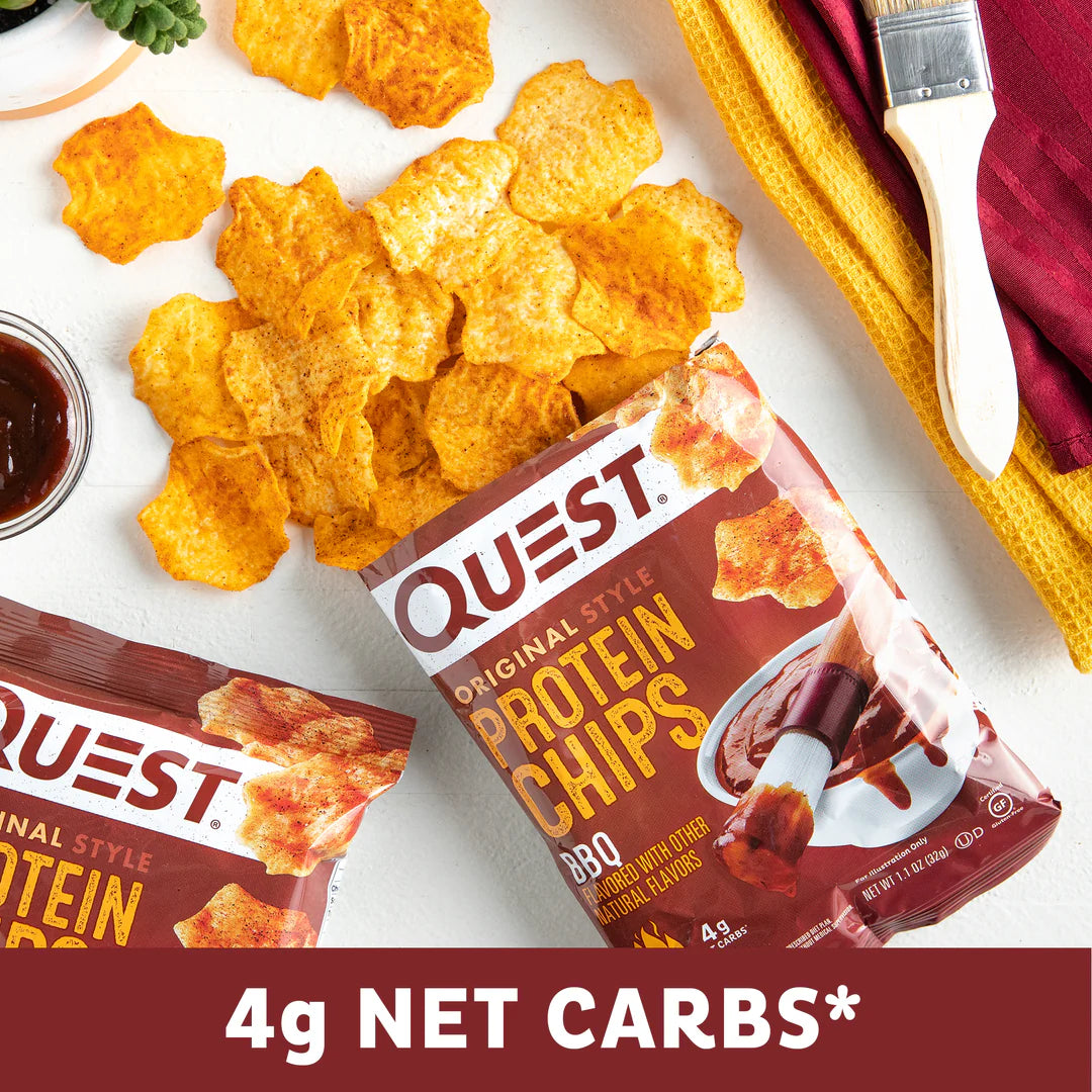 Quest Protein Chips BBQ (8 x 32g)