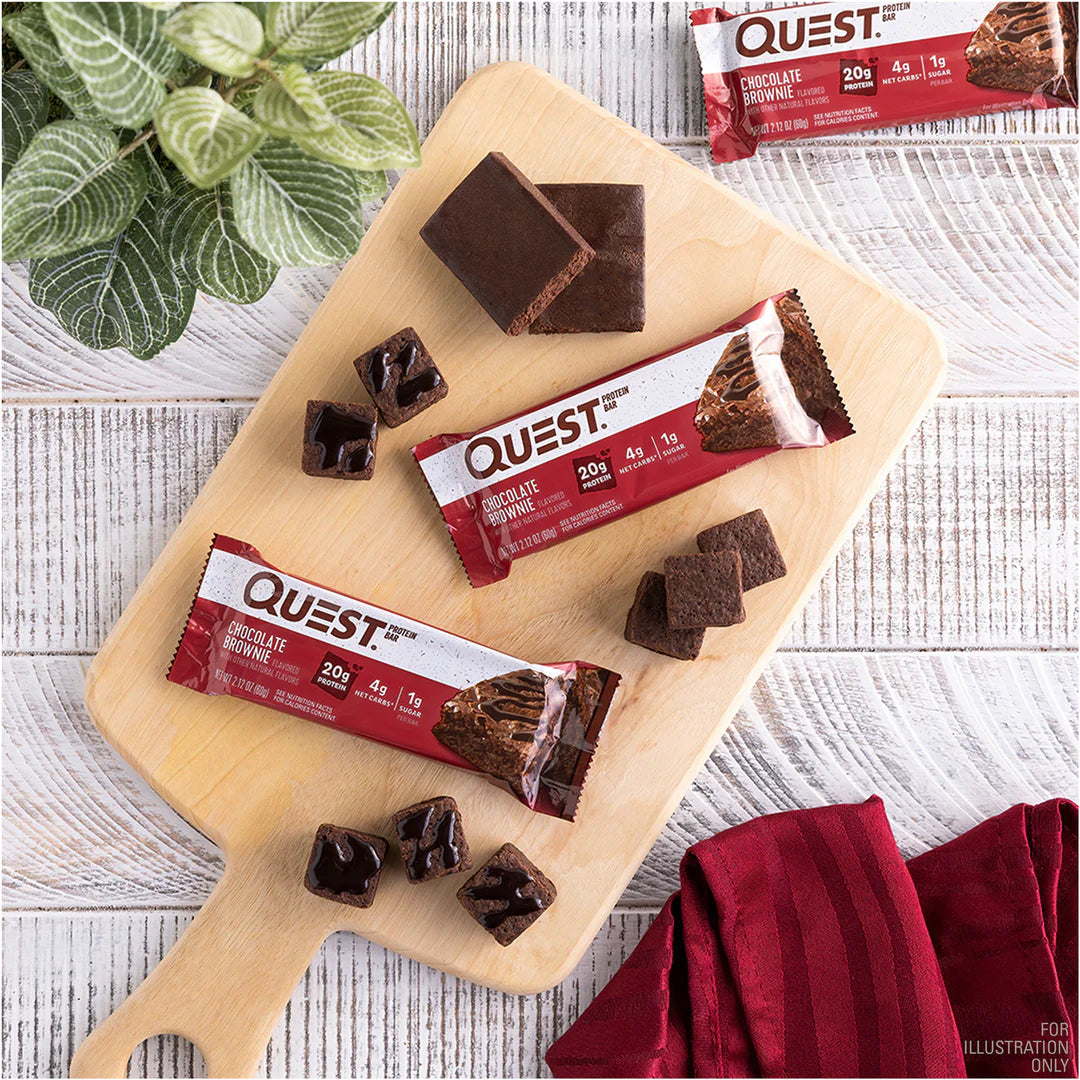 Quest Protein Bar Chocolate Brownie (12 x 60g)