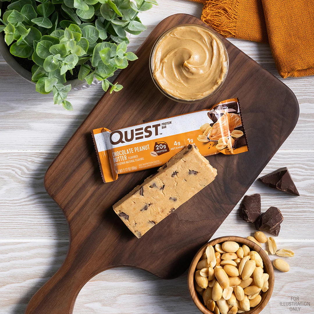 Quest Protein Bar Chocolate Peanut Butter (12 x 60g)