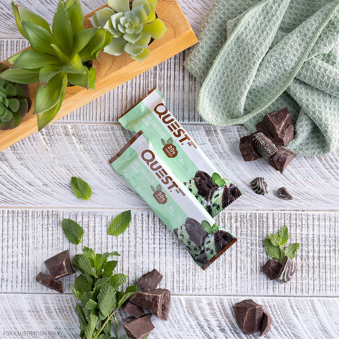 Quest Protein Bar Mint Choc Chunk (12 x 60g)