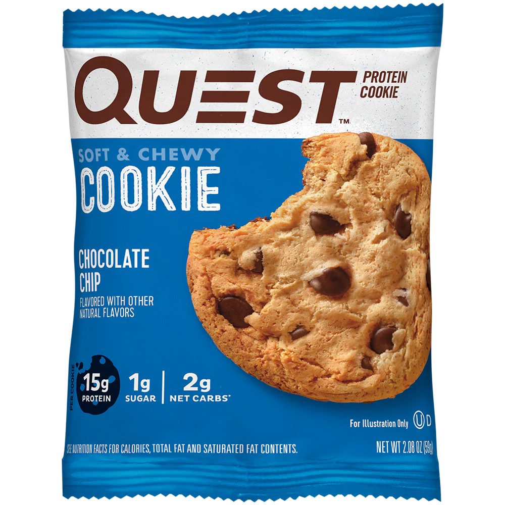 Quest Protein Cookies Chocolate Chip (12 x 59g)